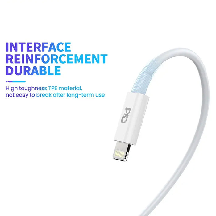 FONENG 2m 20W Type-C to Lightning PD Fast Charging Cable