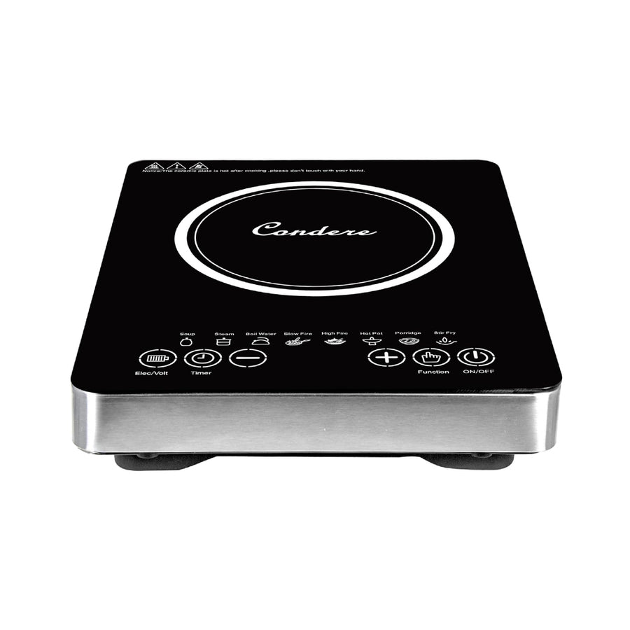 Condere C-CPSF15A 2200W Stainless Steel Induction Cooktop – High-Power