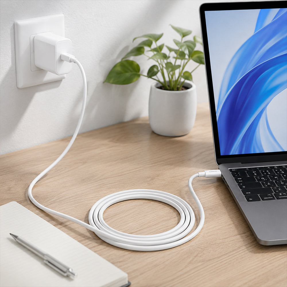 FONENG 2m 60W Type-C to Type-C Fast Charging Cable