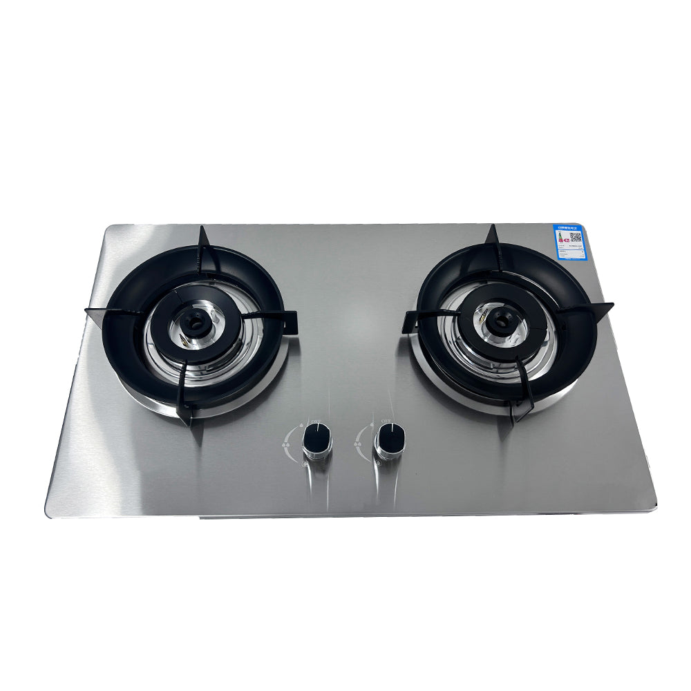 XMY 2 Burner Stainless Steel Built-In Gas Hob Gas Stove