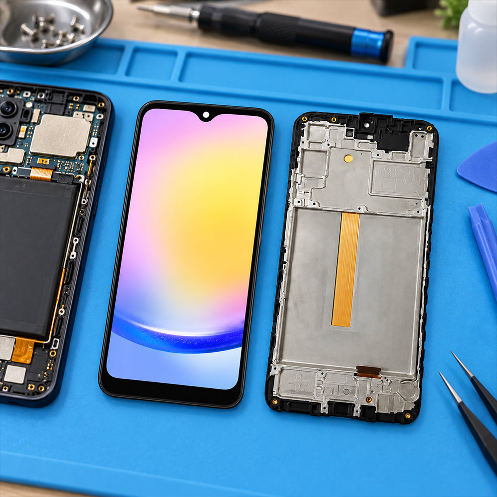 Premium OLED Screen with Frame for Samsung Galaxy A25 5G