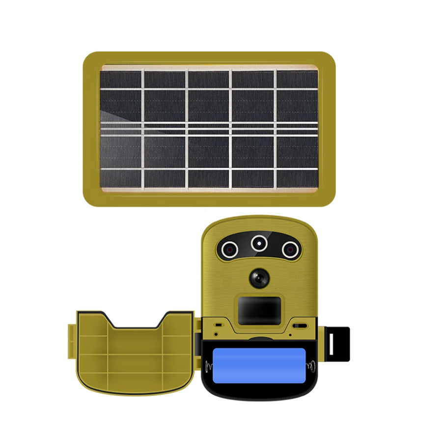 HC901 Solar-Powered 4G/WiFi Wildlife Trail Camera – Remote Monitoring