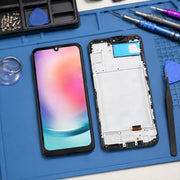 Premium OLED Screen & Digitizer with Frame for Samsung Galaxy A24
