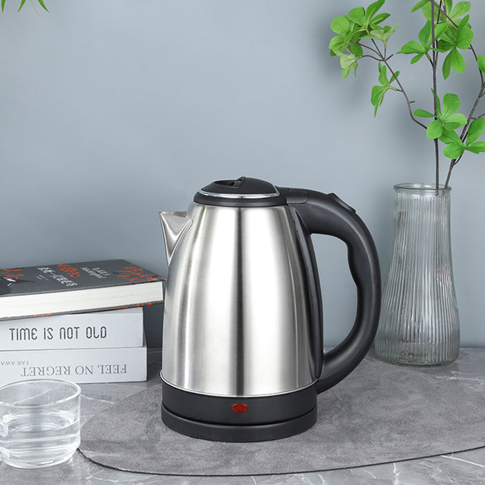 2L Stainless Steel Cordless Electric Kettle – 2000W Fast Boil Auto Shut-Off