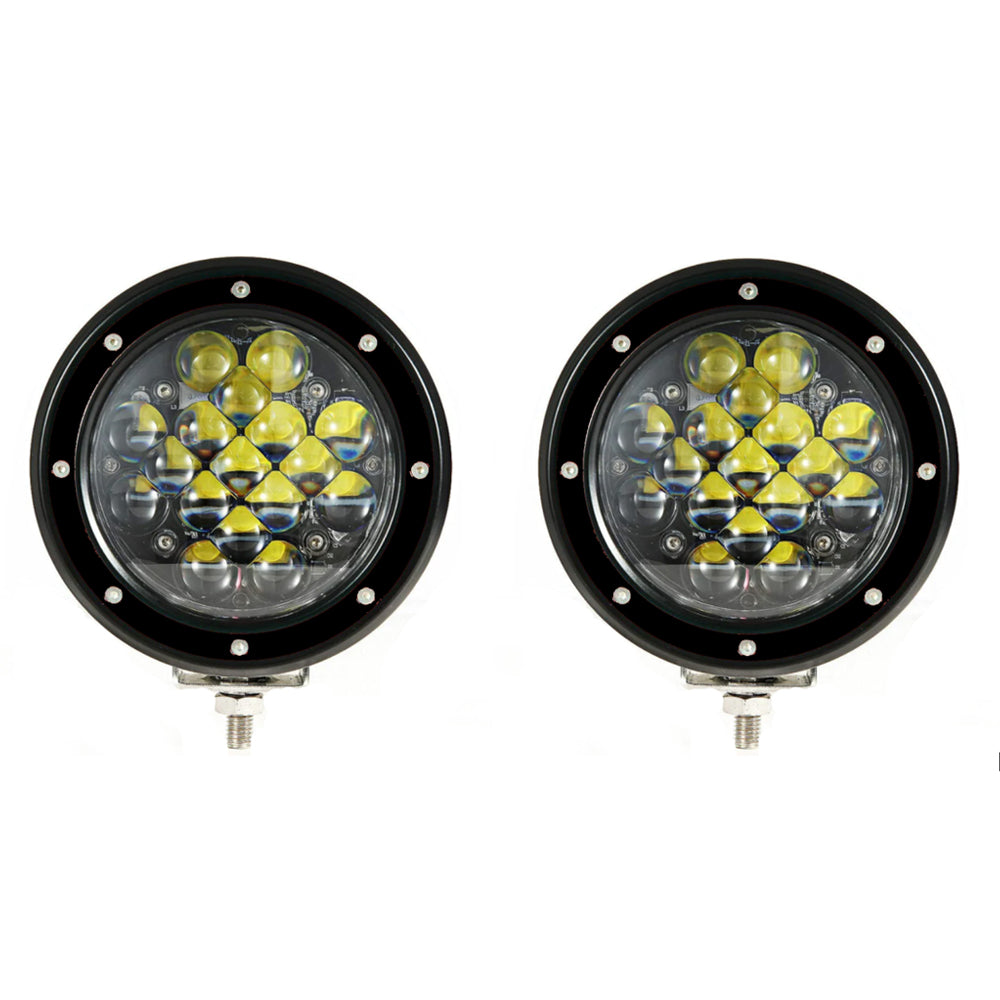 iStar 5″ Round LED Off‑Road Flood Light – 51 W / 5100 LM - Set Of 2