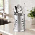 Aluminium Cutlery Holder with Drain Holes for Spoons, Forks & Knives