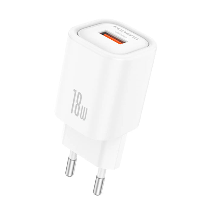 FONENG EU68 18W USB-A QC3.0 Fast Wall Charger