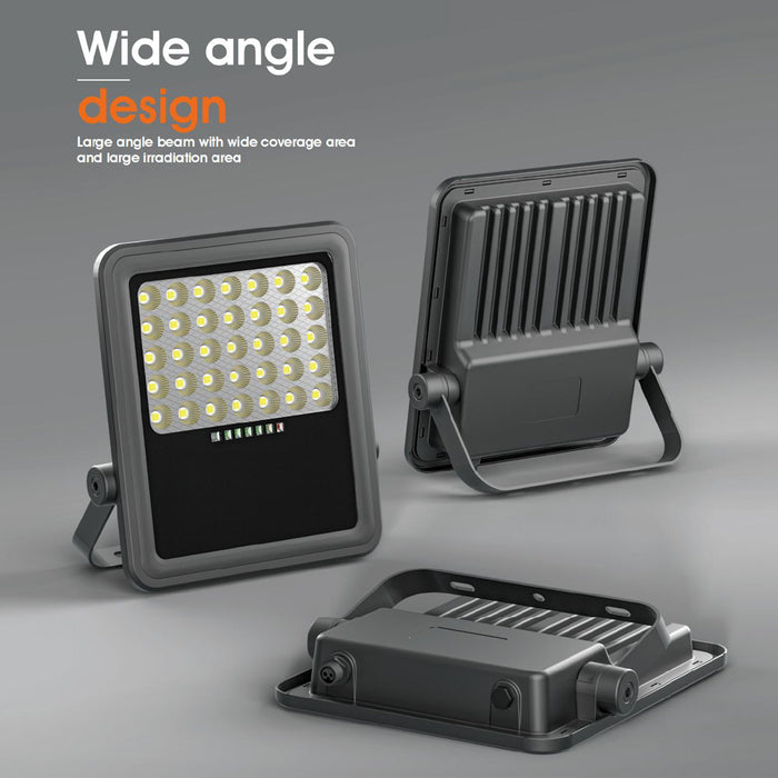FINNTECK TK09-H Solar LED Flood Light – High-Intensity Security Power