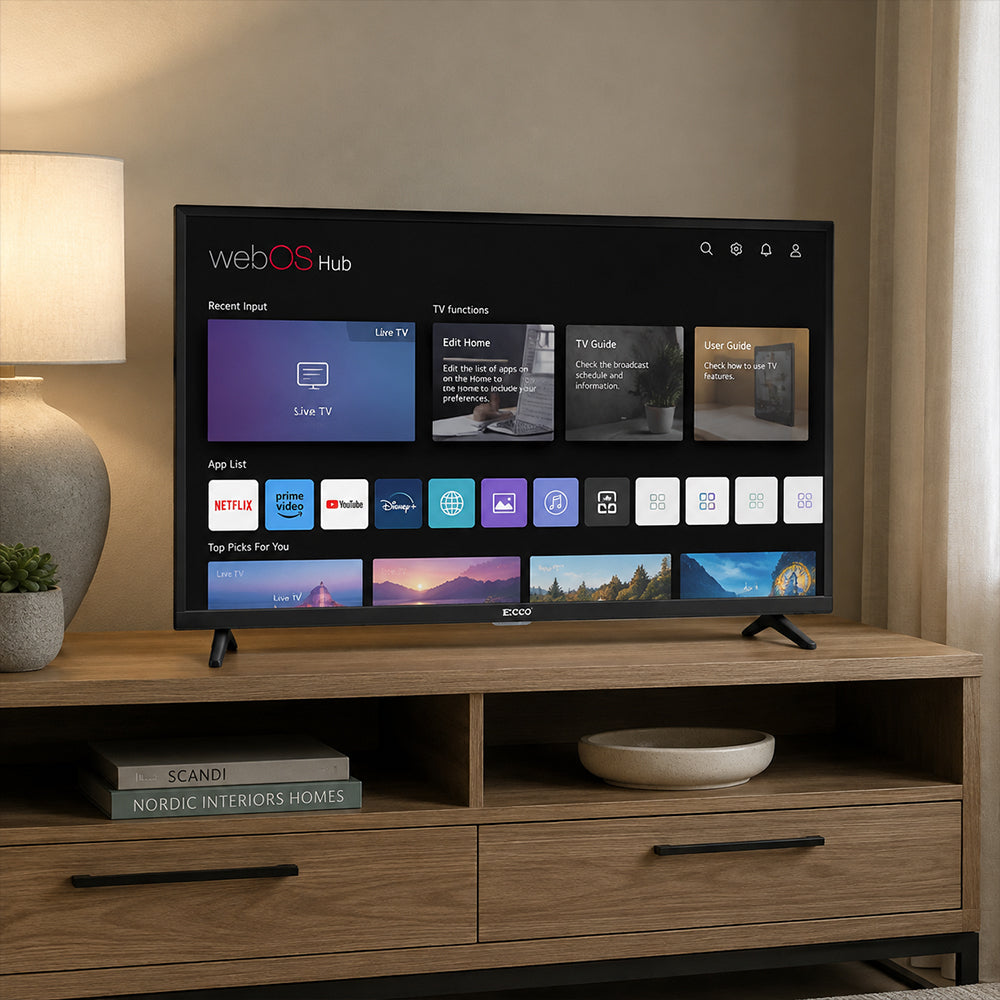 ECCO 32-Inch HD Ready webOS Hub Smart TV LH32