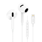 FONENG Half In-Ear Wired Earphones with Microphone – 3.5mm / Type-C / Lightning