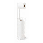 Freestanding Toilet Paper Holder with Storage Basket