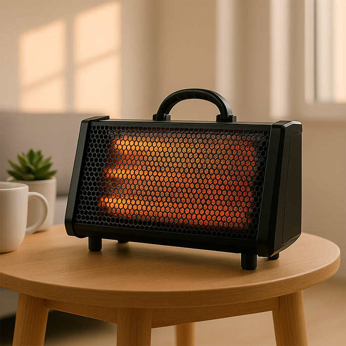 Condere 2-Bar Electric Ceramic Heater - 1000W