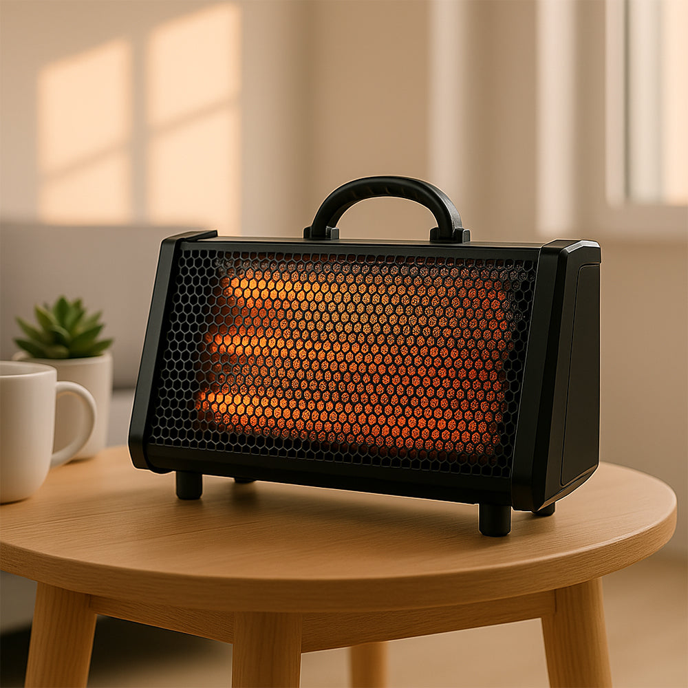 Condere 2-Bar Electric Ceramic Heater - 1000W