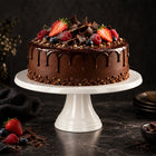 White Porcelain Cake Stand - 30.2cm