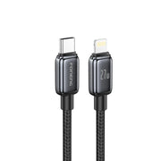 FONENG X119 1m Zinc Alloy Braided Fast Charging Cable 100W / 60W / PD27W