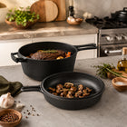 2-in-1 Multi Cooker Deep Pot with Frying Pan Lid - 26cm