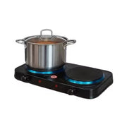 2000W Professional Two-Plate Solid Stove – Dual Independent Heat