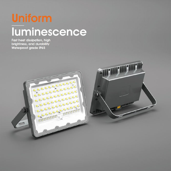 FINNTECK TK03-2 Solar LED Flood Light – High-Efficiency Security Power