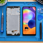 Replacement Screen with Frame for Samsung Galaxy A31