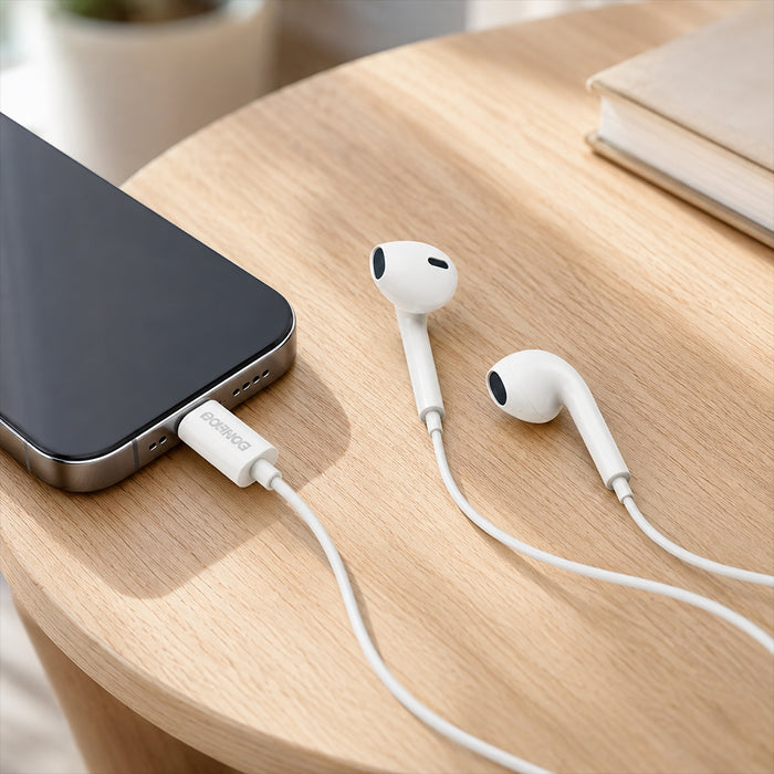 FONENG T36 Type-C Half In-Ear Wired Earphones