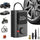 iStar Portable Rechargeable Car Air Compressor – 150 PSI with LED Light