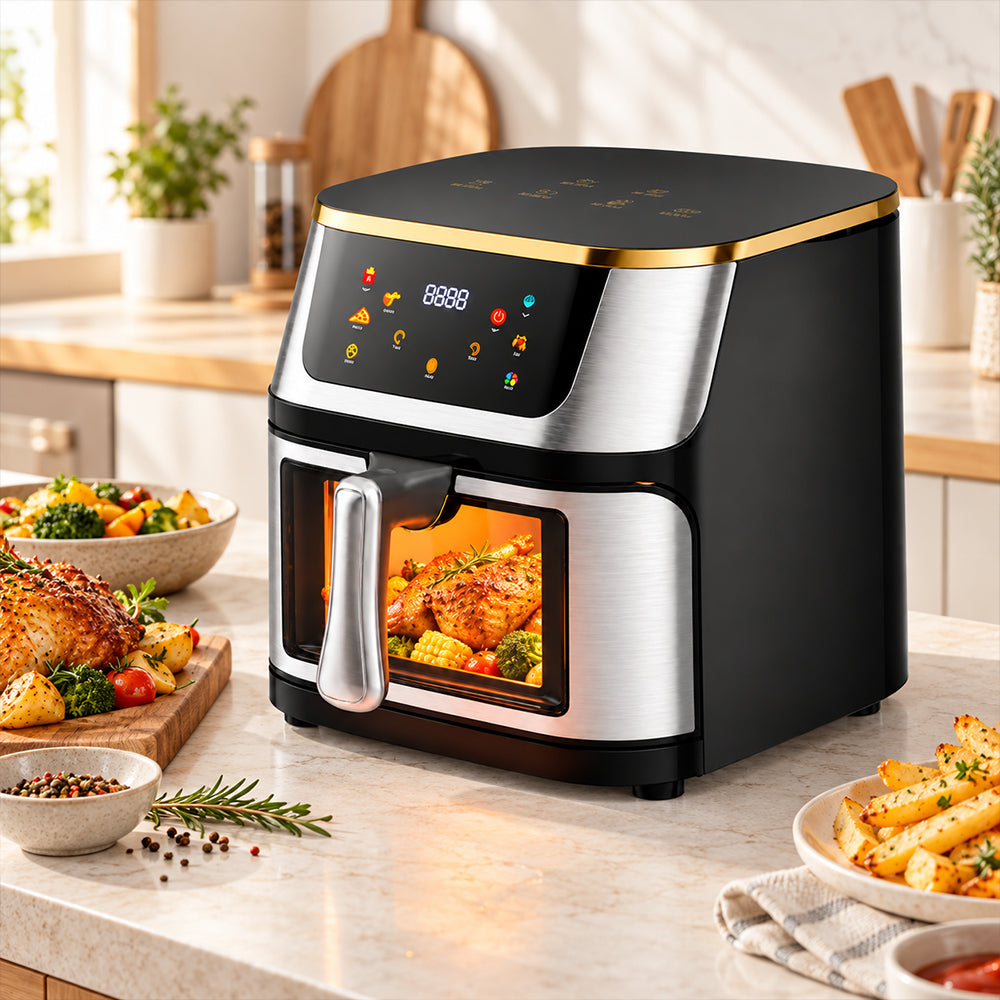 Condere 2800W Digital Air Fryer with Touchscreen - 12L
