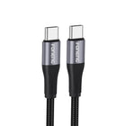 FONENG X112 1m Metal Head Braided Fast Charging Cable 60W / PD27W
