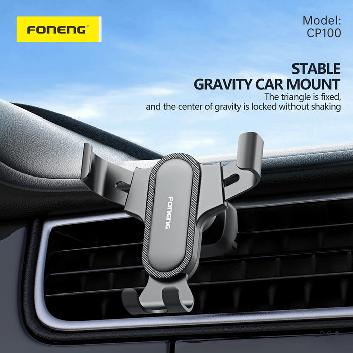 FONENG Gravity Air Vent Car Phone Holder