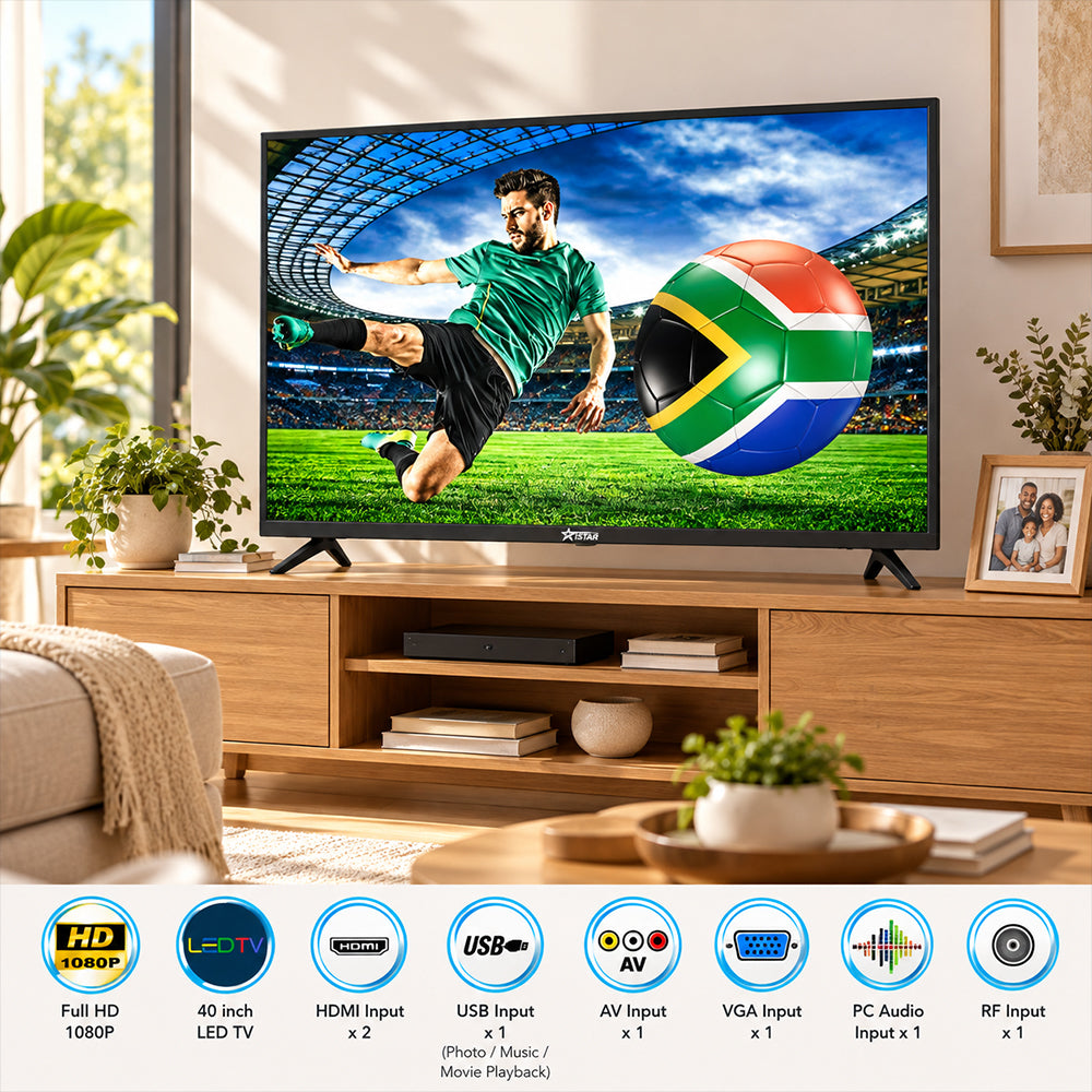 iStar 40-Inch 1080P LED TV with HDMI & USB