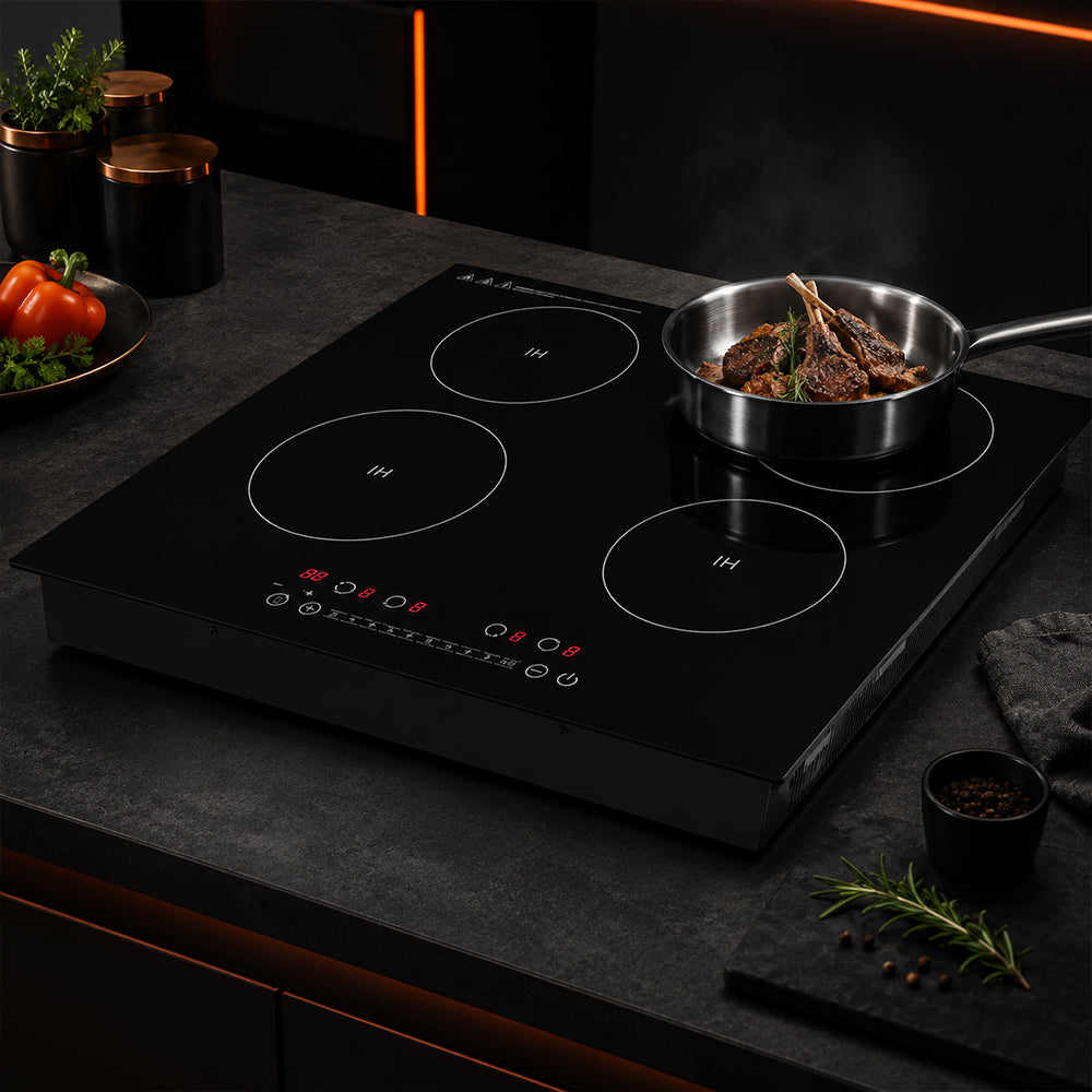 Condere 4-Zone Induction Cooktop with Touch Controls