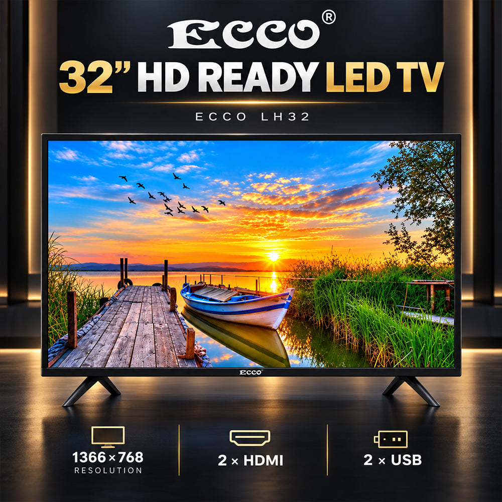 ECCO 32-Inch HD Ready LED TV LH32
