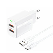 FONENG Dual USB-A 2.4A Wall Charger