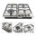 XMY 4-Burner Built-In Gas Hob - LPG - Stainless Steel