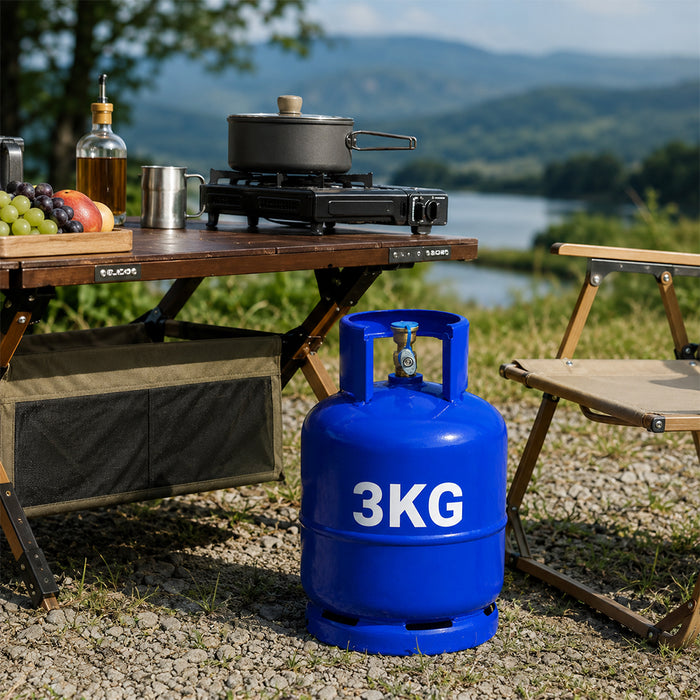 3kg Blue LPG Gas Cylinder