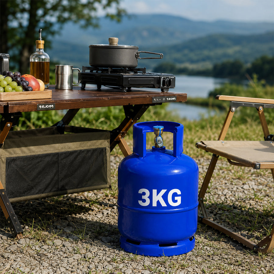 3kg Blue LPG Gas Cylinder