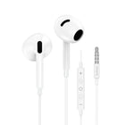 FONENG Half In-Ear Wired Earphones with Microphone – 3.5mm / Type-C / Lightning