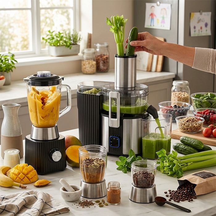 iStar 4-in-1 Multi-Functional Kitchen Blender & Juicer Combo