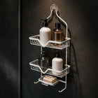 iStar 3-Tier Hanging Aluminium Shower Caddy Bathroom Storage Rack