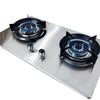 XMY 2 Burner Stainless Steel Built-In Gas Hob Gas Stove