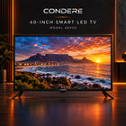 Condere Android Smart LED TV with Wi-Fi - 40 Inch