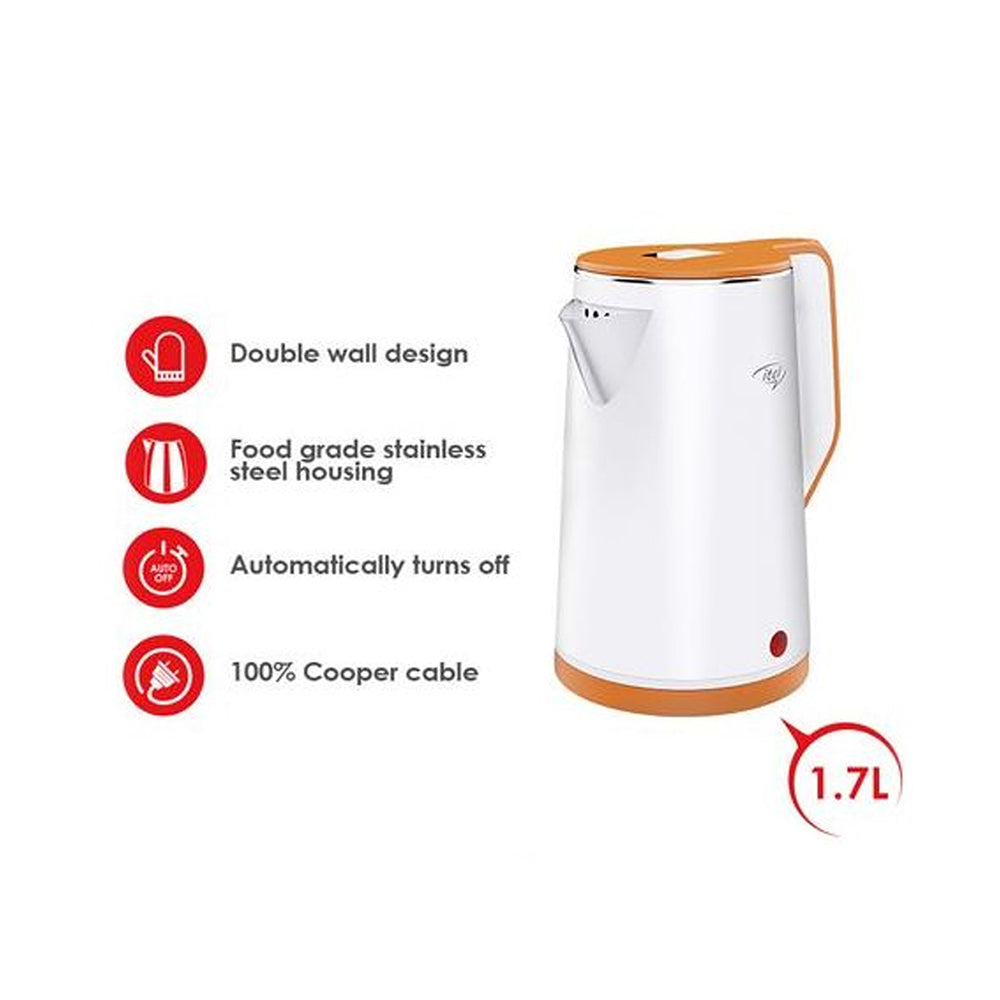 Itel 1.7 Litre Cordless Electric Kettle - 1700w