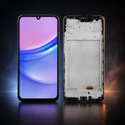 OLED Screen & Digitizer with Frame for Samsung Galaxy A15