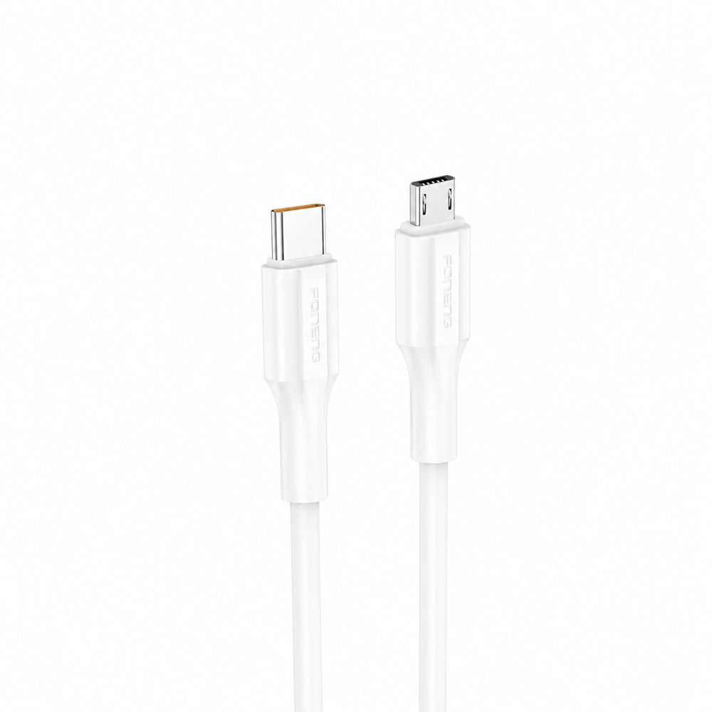 FONENG XS01 1m 27W Fast Charging Cable – Type-C / Lightning / Micro
