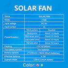 FUSSION Portable Solar Fan FT66 – 5.5V | 1.6W