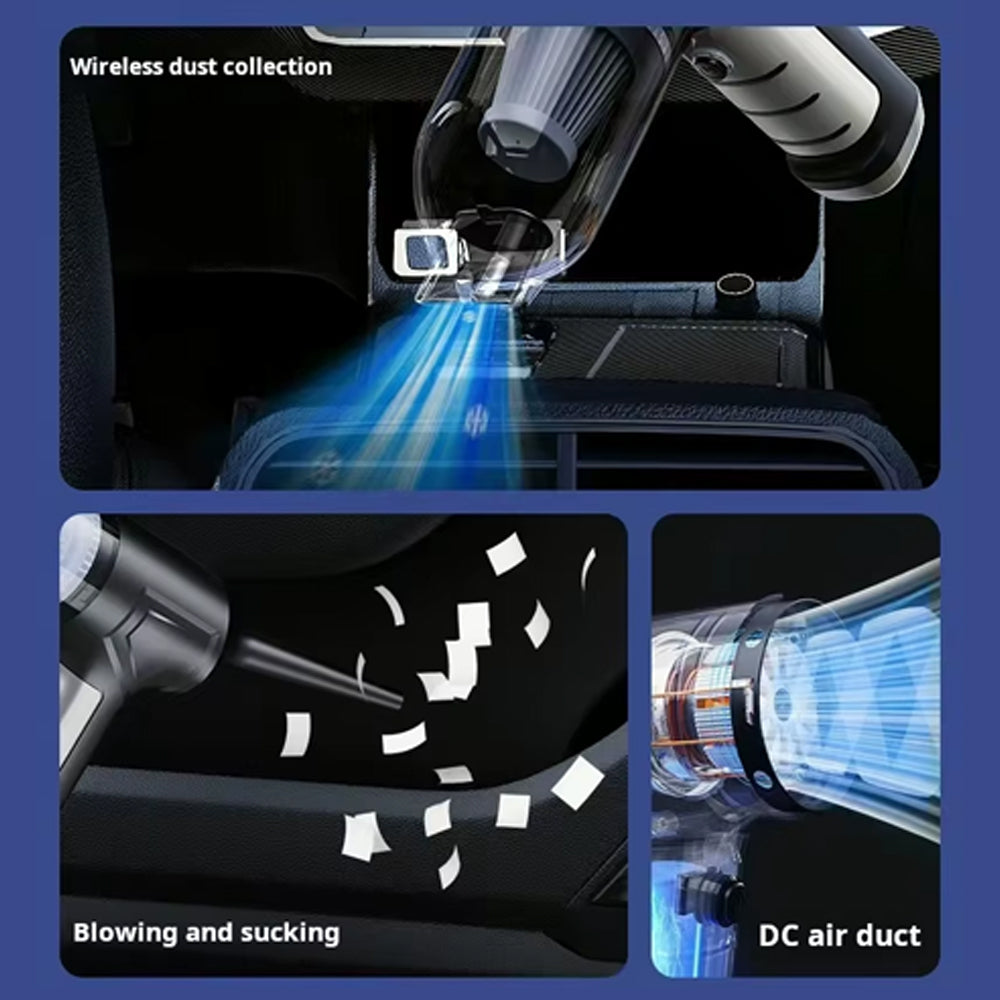 iStar-ST Cordless Mini Handheld Vacuum Cleaner - 12000Pa