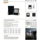 FINNTECK TK09-H Solar LED Flood Light – High-Intensity Security Power
