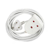 Condere TekPower White Extension Cord – TP-T02A