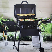 3-Burner Gas Grill with Precision Heat Monitoring – Mobile Outdoor BBQ