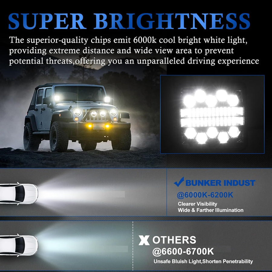 Istar-ST 4-Inch Round LED Car Spot Light - Pack Of 2