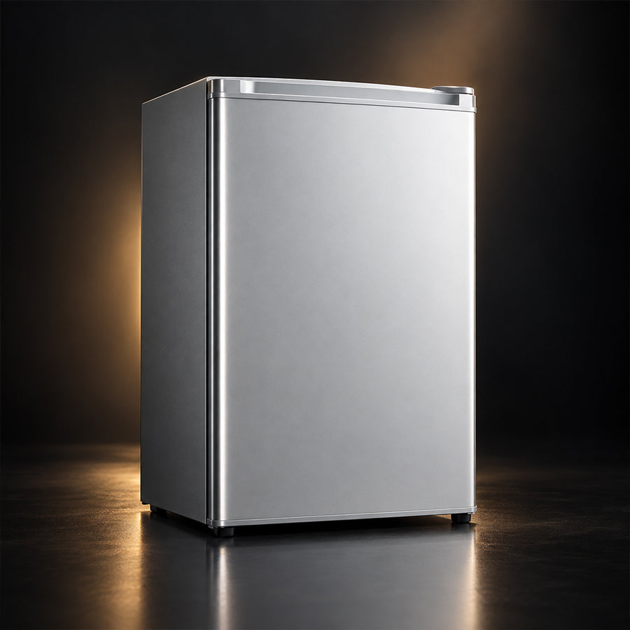 Fussion Single-Door Bar Fridge with Chiller Compartment - 120L, Stainless Steel